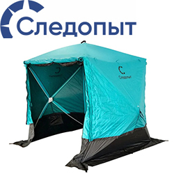 Следопыт Шатер быстросборный 2,1х2,1 м, h-2,05 м, цв. Waterfall