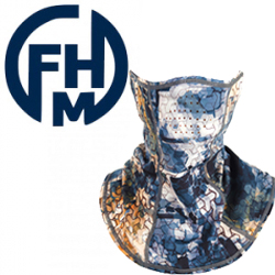 FHM Mark Принт серо-оранжевый