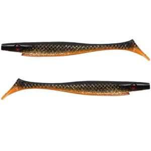 Силиконовая приманка Strike Pro Pig Shad Jr, 200 мм, 50 гр, цвет: Glitter Fegisen (уп./2шт.) (SP-172C#SP10)