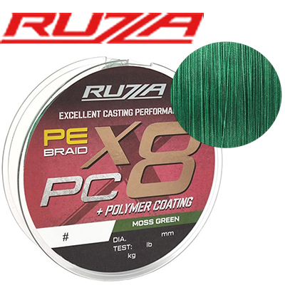 Ruzza X8 PC 150м Moss Green