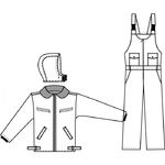 Костюм NovaTex "Пилот" (дуплекс, 056-6) Квест, р-р 56-58 рост 170-176