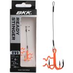Оснастка стингер BKK Assist Spear Stinger-7X7 Wire UVO (Zander - 6cm, 7kg, 0.36mm) (A-EU-1486) - 4# (2шт)