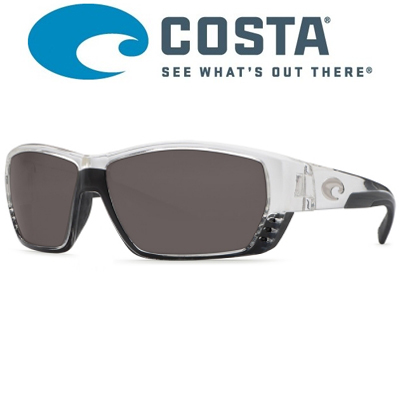 Costa Tuna Alley 580 P Crystal/Gray