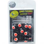 Джиг крашеный Шар 24 гр, цв. 04-черный, кр-к VD-071 GCB-071S-24-04 10 шт