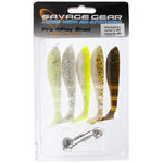 Набор приманок Savage Gear Pro 4Play Shad Kit 8.5 48719