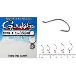 Крючок Gamakatsu LS-3524F Ring Eye Serie Black №14