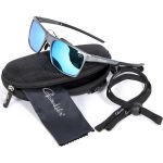Очки поляризационные Gamakatsu G-Glasses Alu Grey Ice Blue Mirror