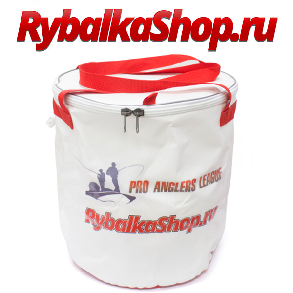 Ведро Rybalkashop Pro Anglers League с крышкой