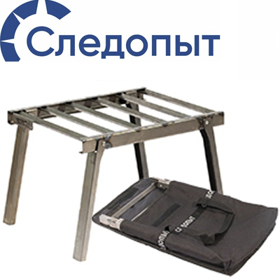 Решетка костровая "Следопыт" малая, усиленная, в сумке