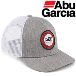 Abu Garcia ABU 100 Years Original Trucker Hat Grey/White Mesh