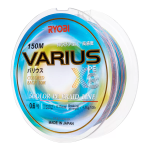Шнур Ryobi Varius PE8X Multicolor 150m 0.8# 0,148мм