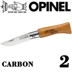 Opinel №2 VRN Carbon Tradition