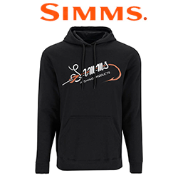 Simms Hook and Loop Hoody, Black
