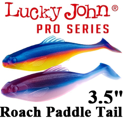 Lucky John Pro Series Roach Paddle Tail 3.5"