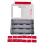 Коробка для приманок Ruzza 205x145x30мм 12 перемычек