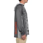 Термофутболка Simms SolarVent Hoody - Pro, Woodland Camo Flame, XL