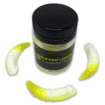 Силиконовая приманка 11Lures Leench 2" цвет Lemon White