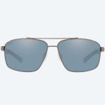 Очки поляризационные Costa Flagler 580P Brushed Gunmetal/Gray Silver Mirror 580P