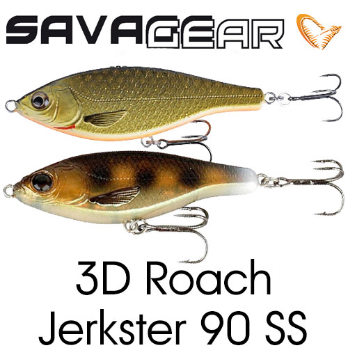 Savage Gear 3D Roach Jerkster 90 20g SS