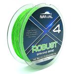 Шнур Narval Fishing Robust X4 PE 150m (fluoro green) #1.2/0.185mm 9.07kg/20lb