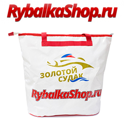 Сумка без крышки, овал Rybalkashop и Золотой Судак