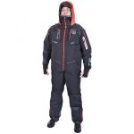 Костюм-поплавок мужской зимний Shaman "Angler" (S-312) -40, hardguard, черный (красные молнии) 48-50/176