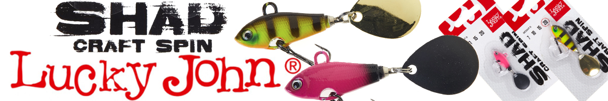 Lucky John Shad Craft Spin 7гр.