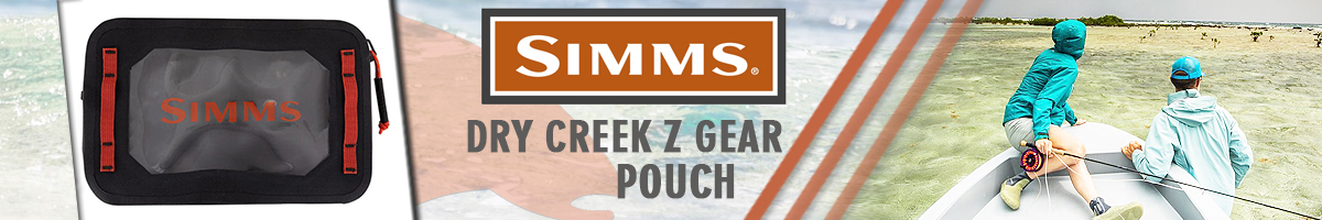 Simms Dry Creek Z Gear Pouch, Black