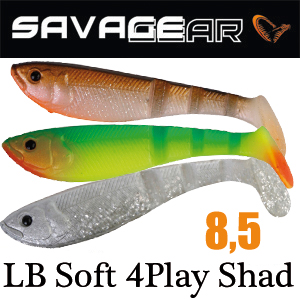 Savagear LB Soft 4Play Shad 8,5