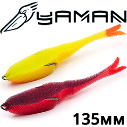 Yaman Devious Minnow 135мм на двойнике