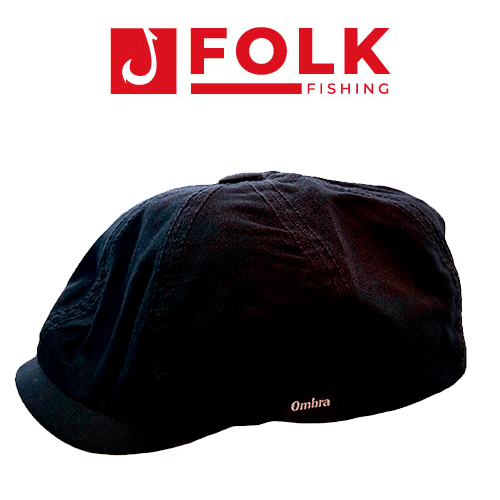Кепи Folkfishing Ombra черная