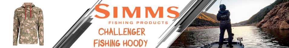 Simms Challenger Fishing Hoody, Regiment Camo Olive Drab