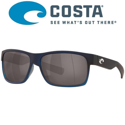 Costa Half Moon 580P Bahama Blue Fade / Gray