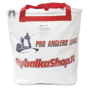 Сумка Rybalkashop Pro Anglers League с крышкой, овал 50х20х50 (белый)