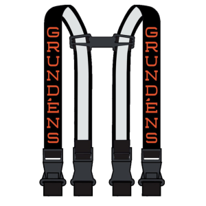 Лямки для вейдерсов Grundens Suspenders Fix-Loc Hook Up, Orange/ One Size