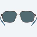 Очки поляризационные Costa Pilothouse 580P Matte Dark Gunmetal + Deep Blue/Black/Blue Mirror 580P, XLarge