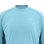 Футболка Simms Solarflex LS Crewneck Artist Series Deyoung Tarpon Sky Blue размер XXL