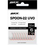 Крючок одинарный BKK Spoon-22 UVO #2 (8шт)