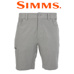 Simms Challenger Shorts, Steel (14115-030)