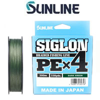 Sunline Siglon PEx4 Dark Green 300m