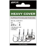 Крючок одинарный BKK HEAVY COVER (A-EW-9714) #5/0 (4шт)