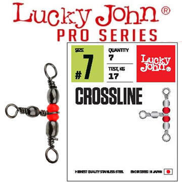Lucky John Pro Series Crossline с бусиной