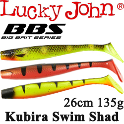 Lucky John 3D BBS Series Giant Kubira Swim Shad 10.3"