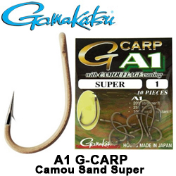 Gamakatsu A1 G-Carp Camou Sand Super