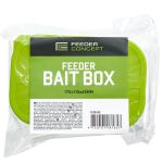 Коробка рыболовная для прикормки и насадки с крышкой Feeder Concept Feeder Bait Box 170×115×65 (FC206-001)