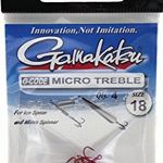 Крючок Gamakatsu Micro Treble Red №18 (4 шт.)