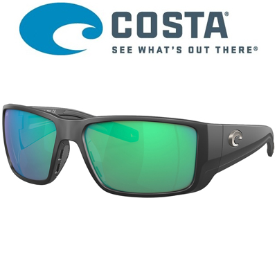 Costa Blackfin Pro 580 GLS Matte Black/Green Mirror 580G