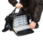 Сумка рыболовная "Следопыт" Lure Bag L, 40х25х21 см, цв. серый + 5 коробок Luno 20