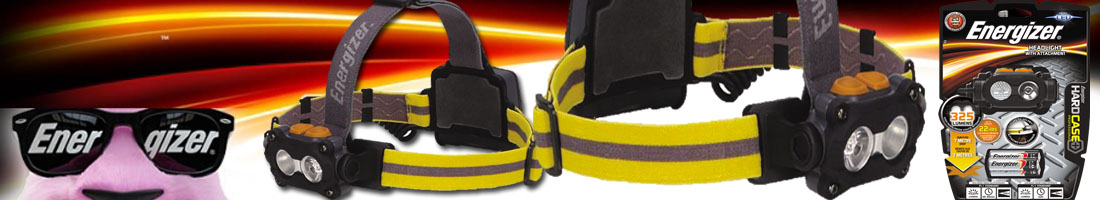 Energizer HARD CASE HEADLIGHT WITH ATTACHMENT