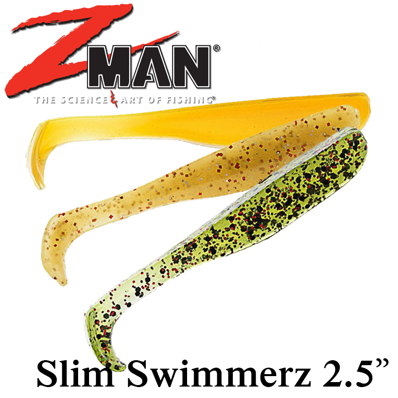 Z-man Slim Swimmerz 2.5"                            